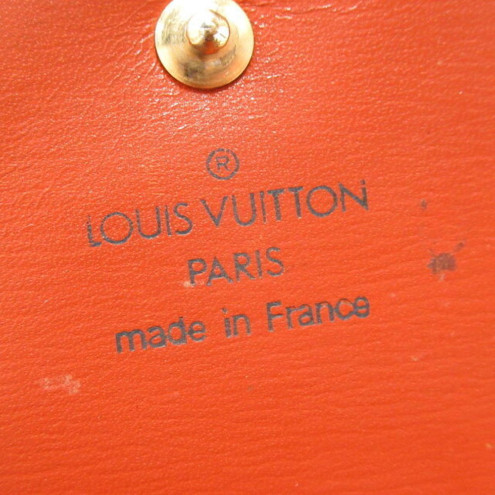 Louis Vuitton Double Hook Wallet Porte Monnaie Carte Epi Brown - Picture 8 of 16